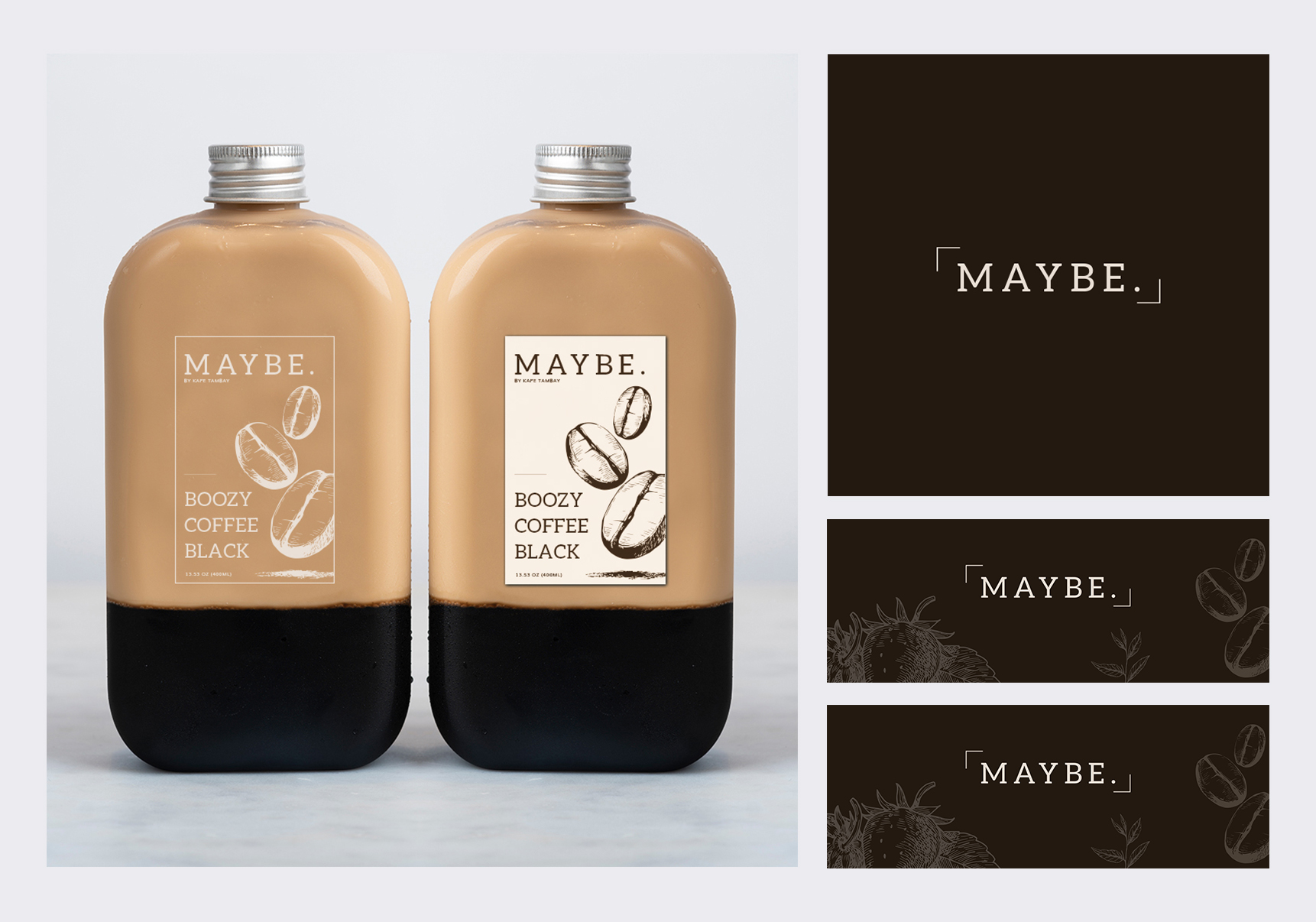 Maybe Packaging Design - Print Design - Kreative Koala