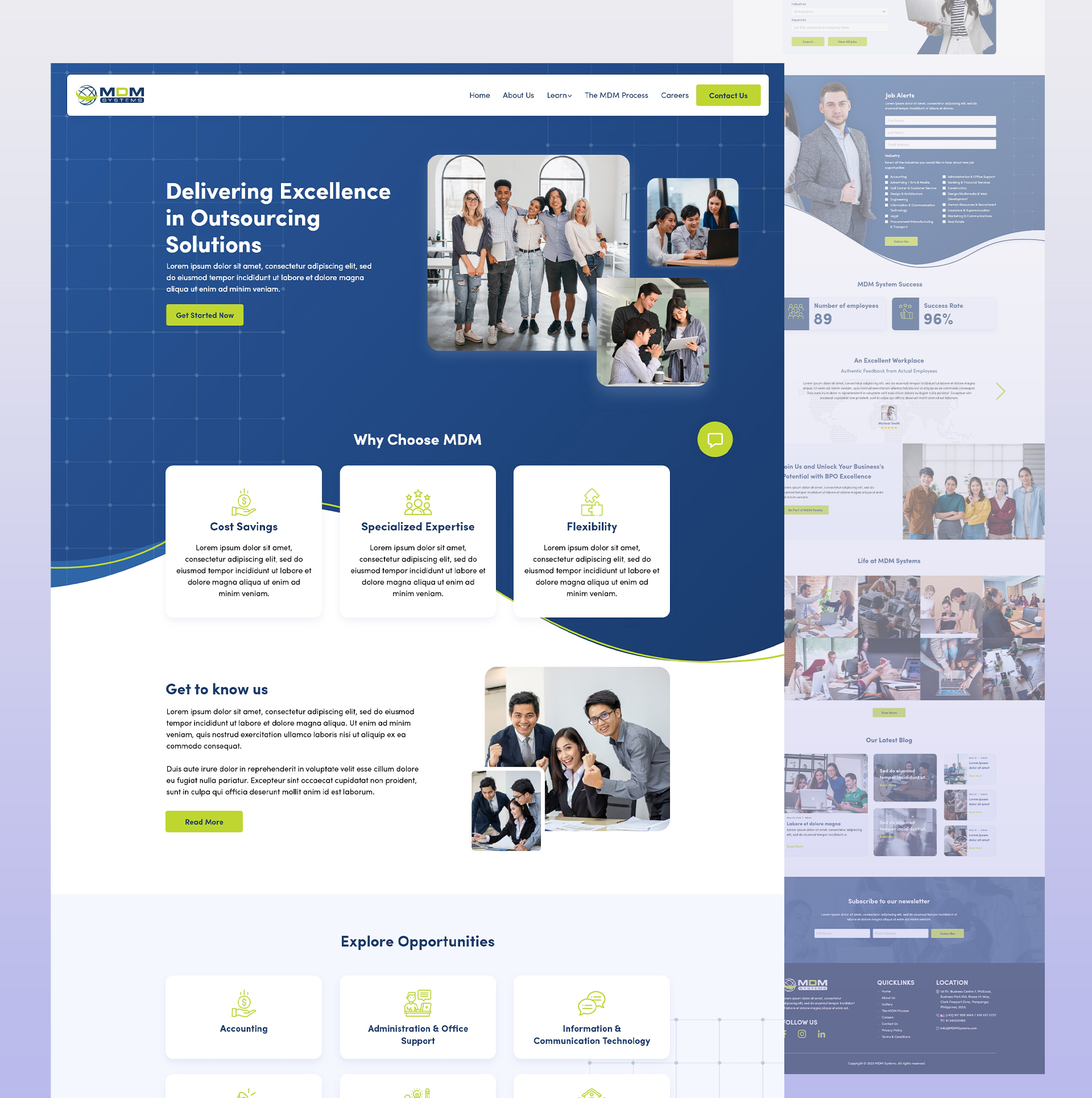 MDM - Website Design - Kreative Koala