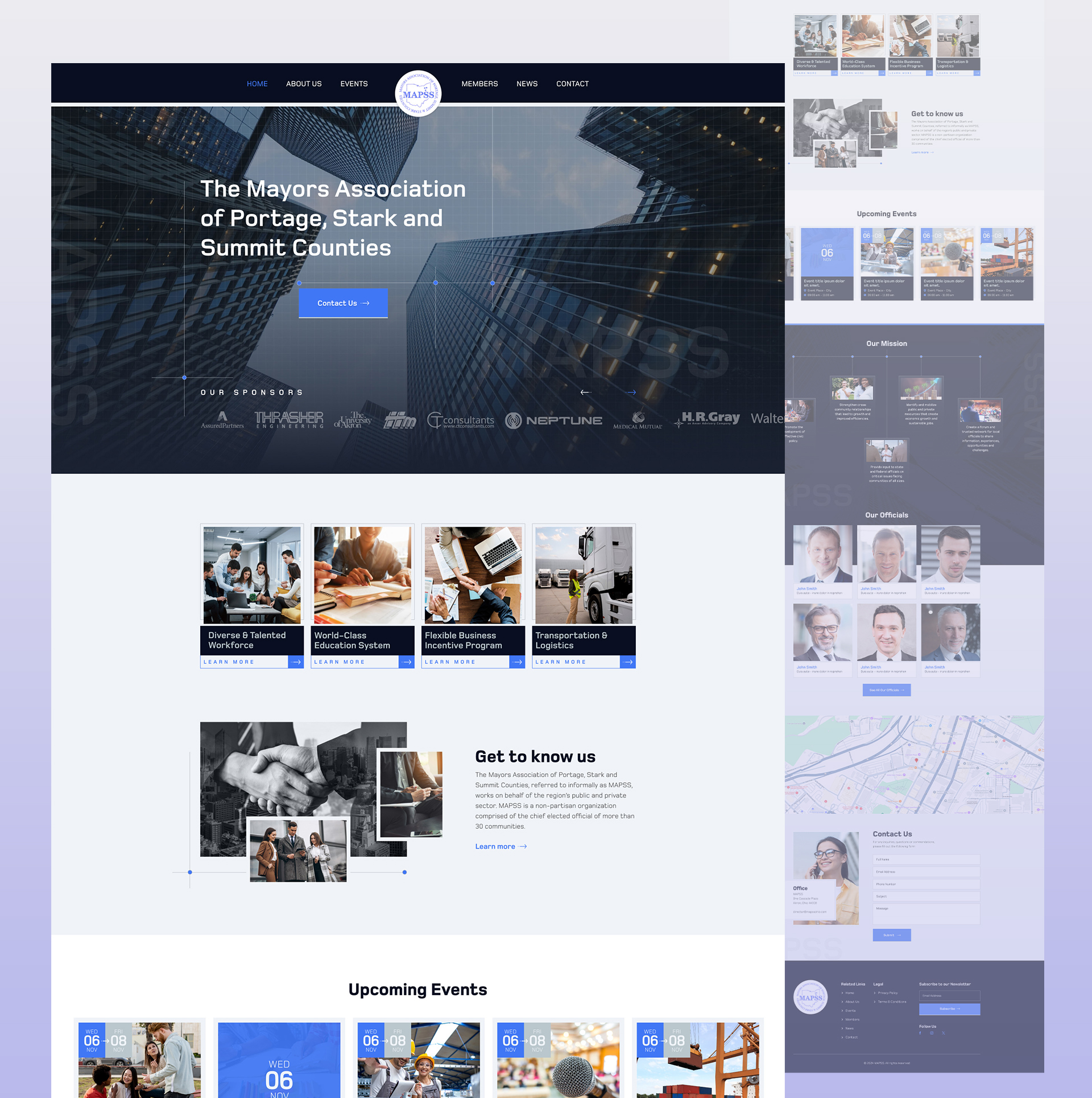 Mapps - Website Design - Kreative Koala